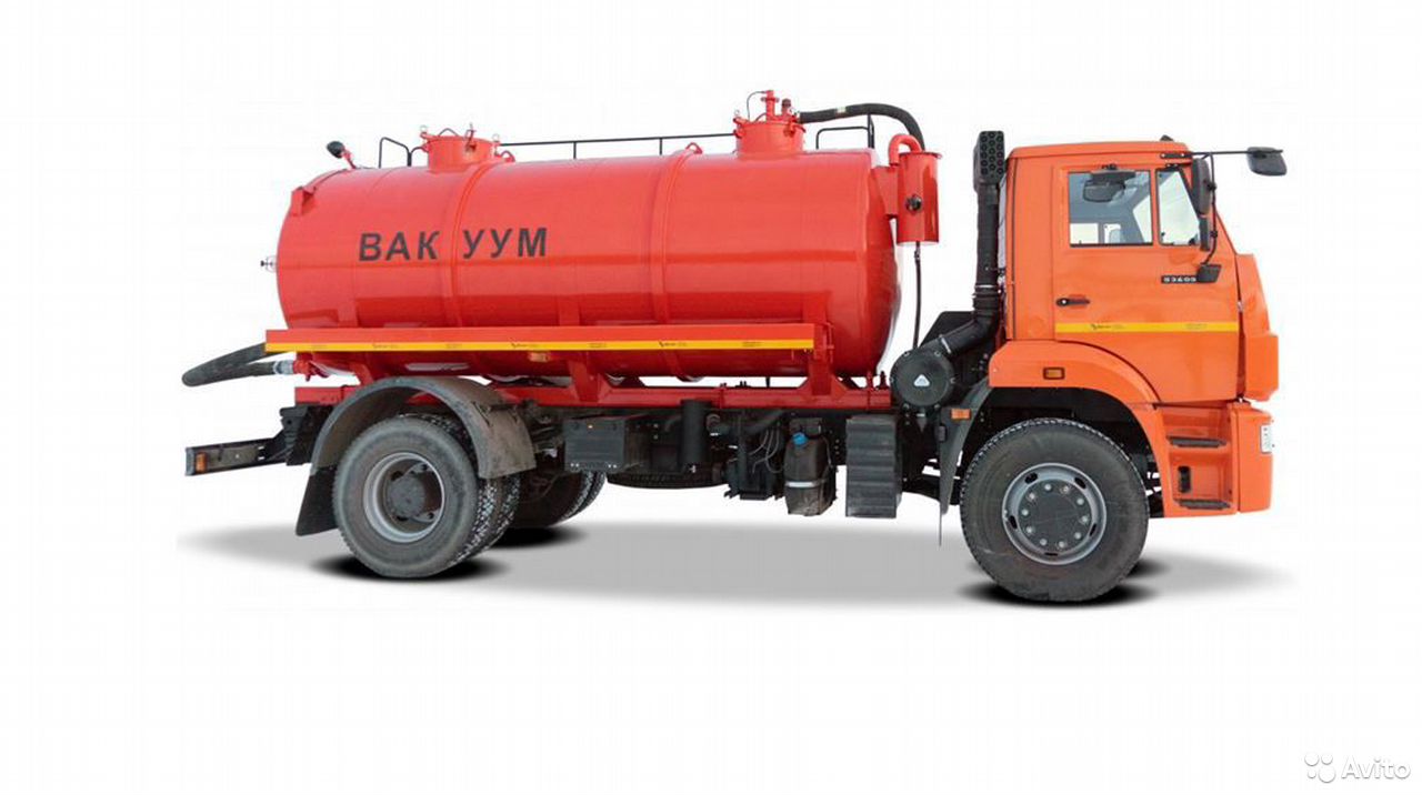 Ассенизатор КамАЗ 53605 МВ-10