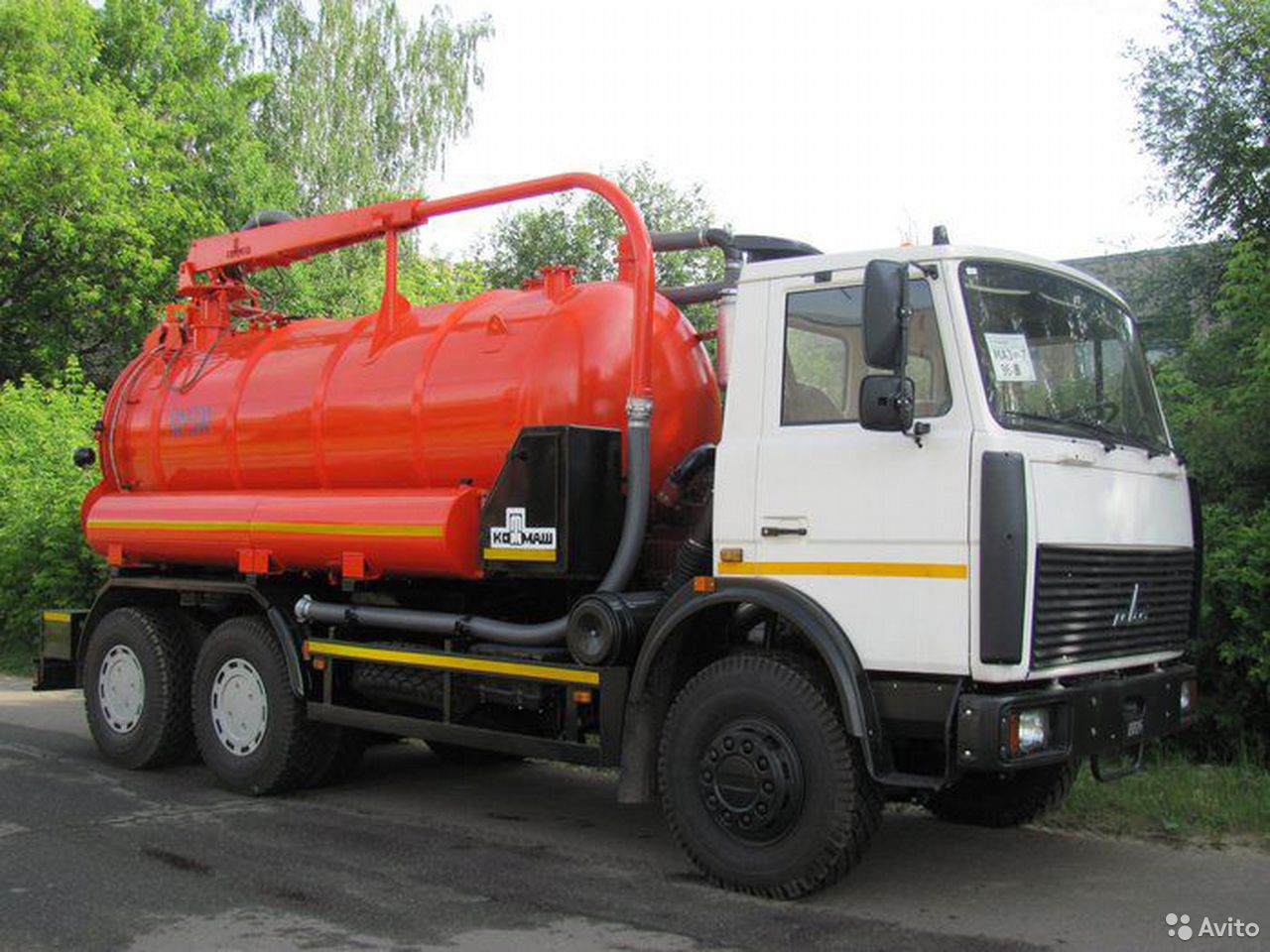 Илосос МАЗ 6312 КО-530-05