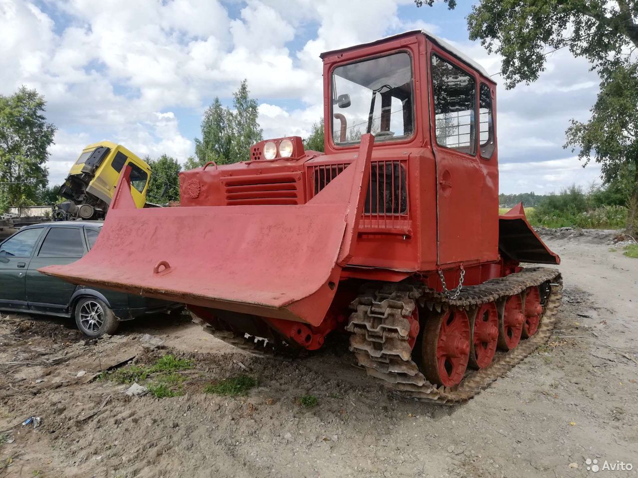 Трелёвочный трактор Онежец ТДТ-55