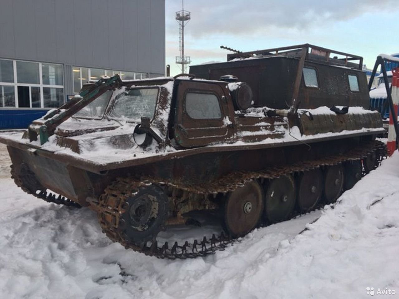 Гусеничный вездеход ГАЗ 34039-33