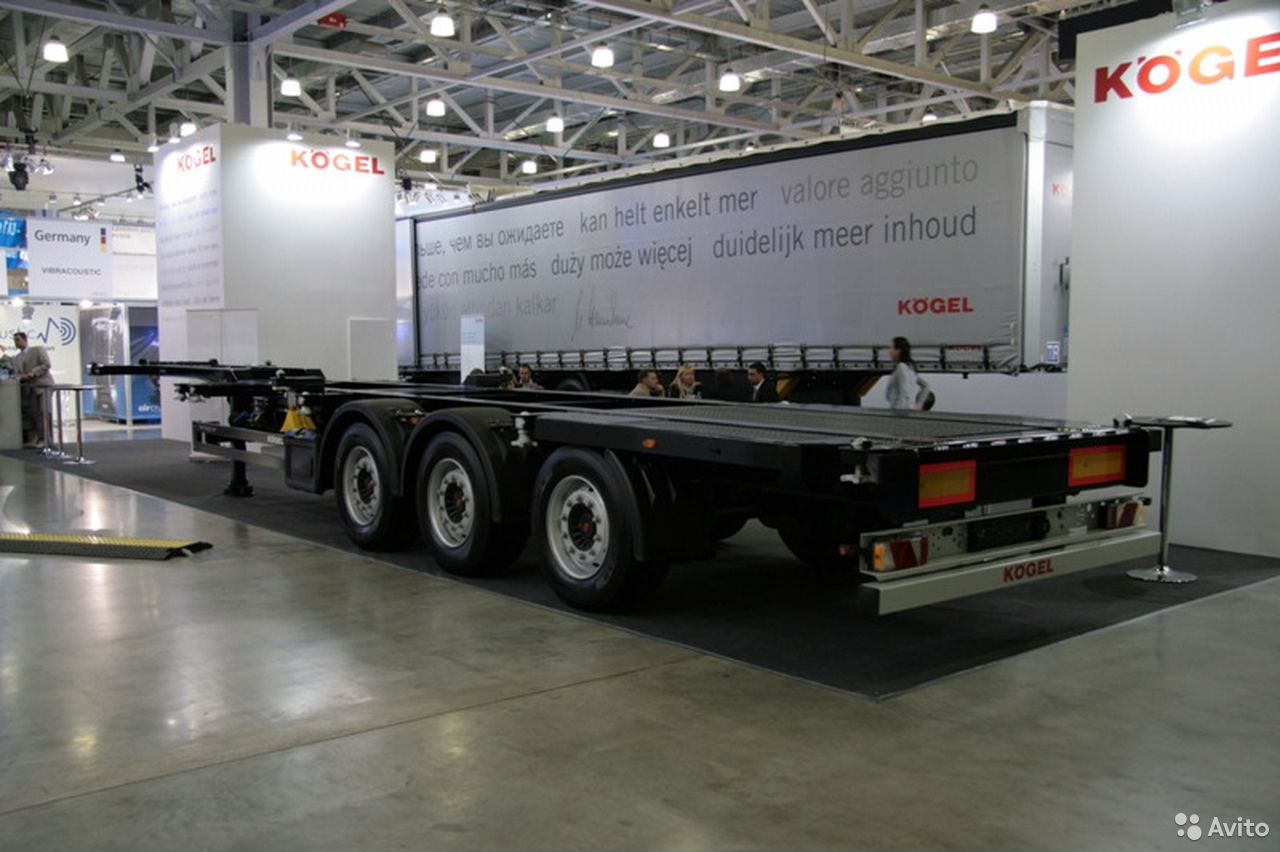 Полуприцеп контейнеровоз Kogel SWCT 40 port