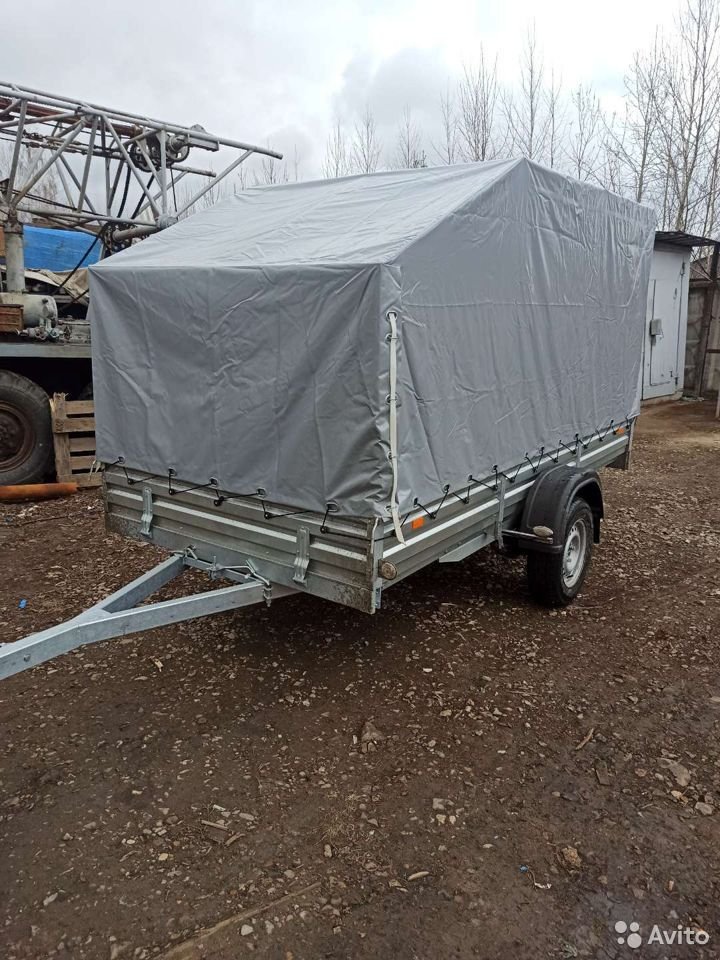 Легковой прицеп с тентом МЗСА 817712