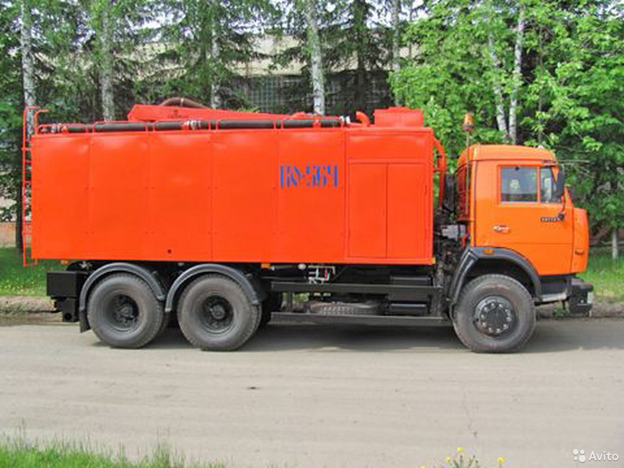 Каналопромывочная машина КамАЗ 65115 КО-564