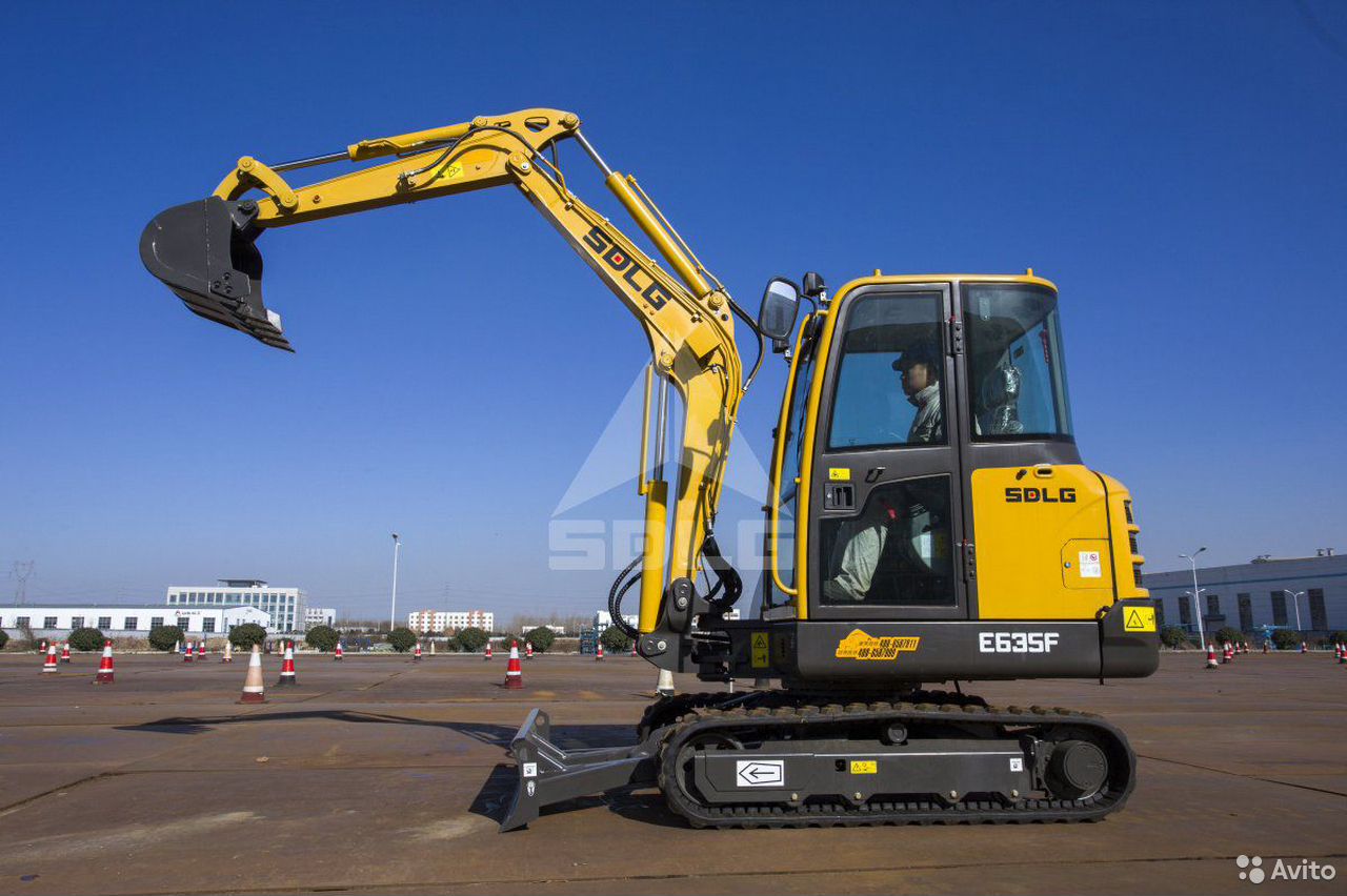 Мини-экскаватор SDLG 635F