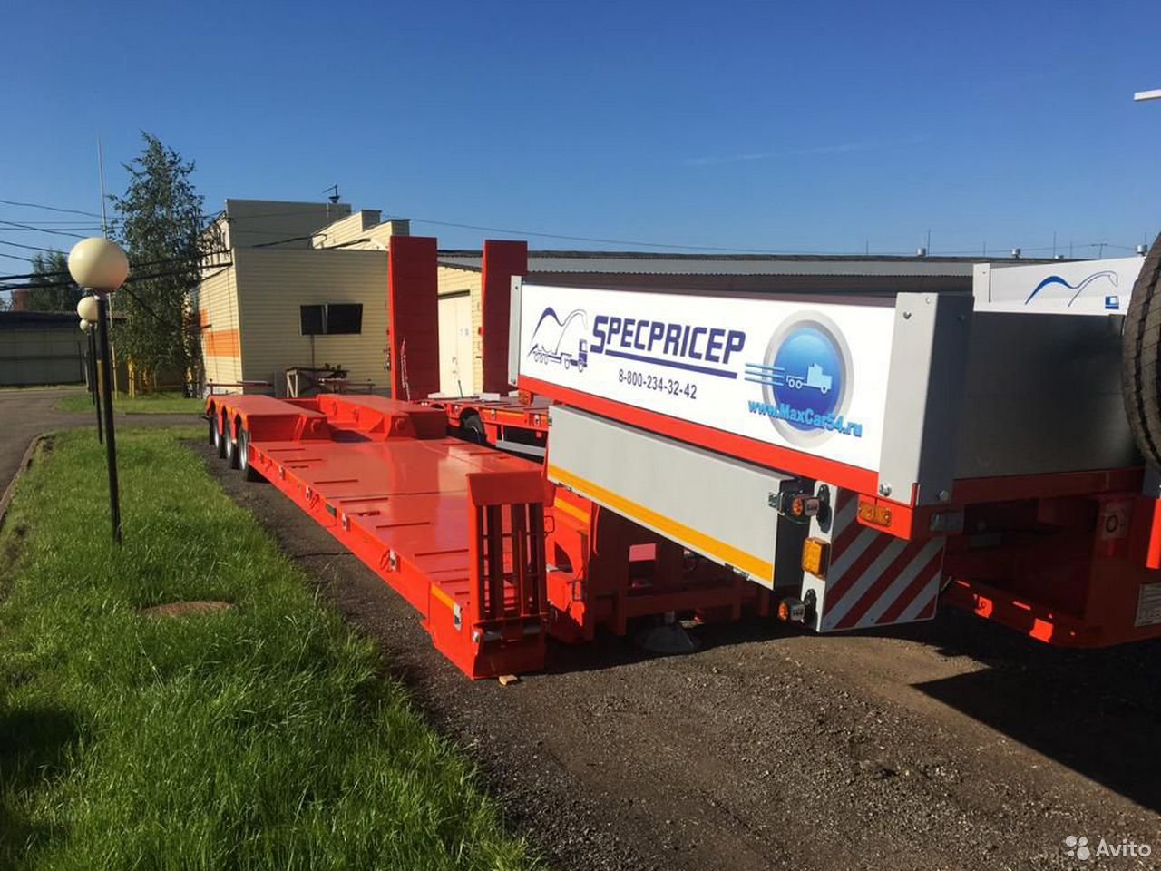 Трал SpecPricep 994293 с передним заездом