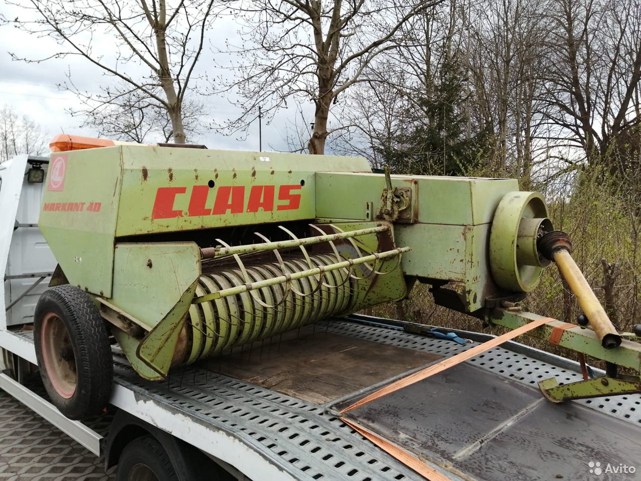Пресс-подборщик Claas Markant 40