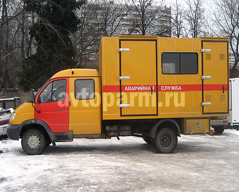 Аварийно-ремонтная машина ГАЗ Валдай