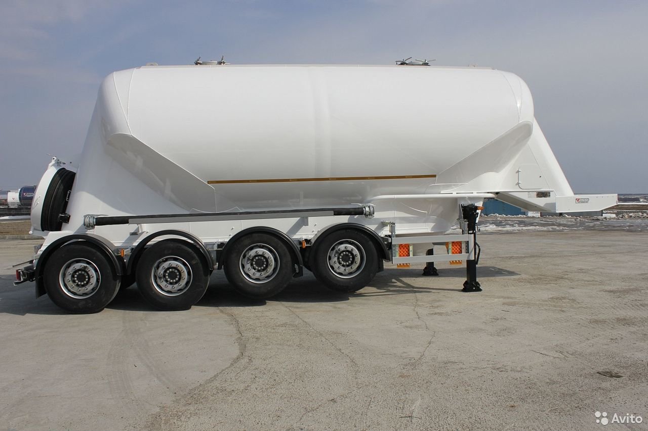 Полуприцеп цементовоз Сеспель 32 куба Hardox