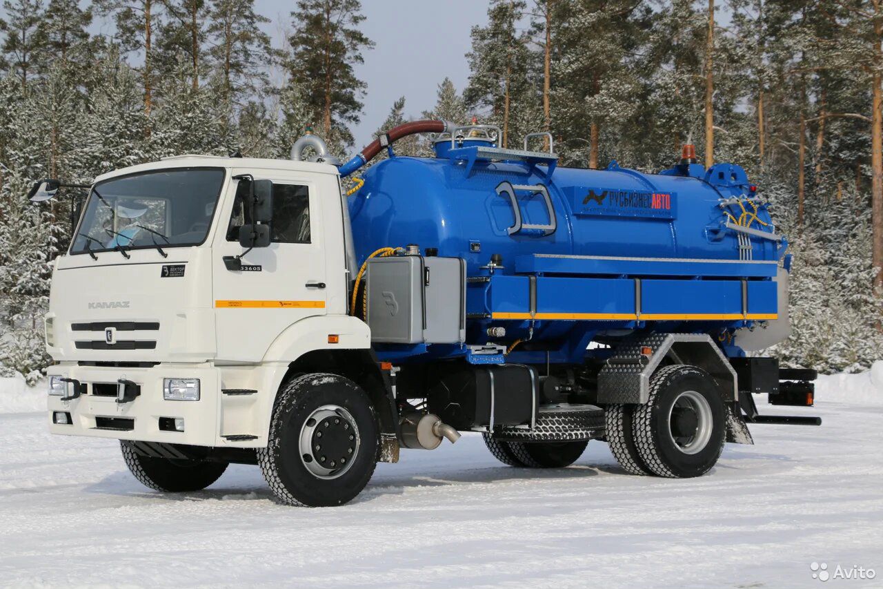Илосос МВС-10 на шасси КамАЗ 53605-48