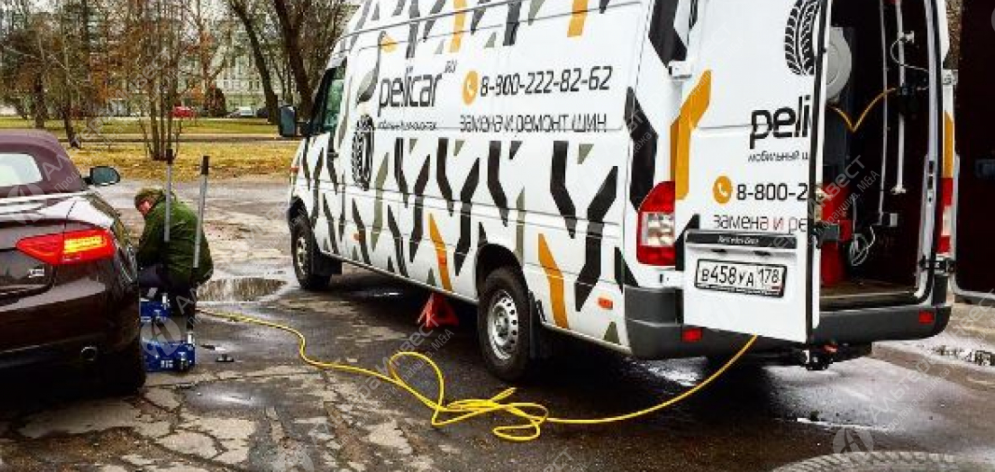 Мобильный шиномонтаж Mercedes-Benz Sprinter