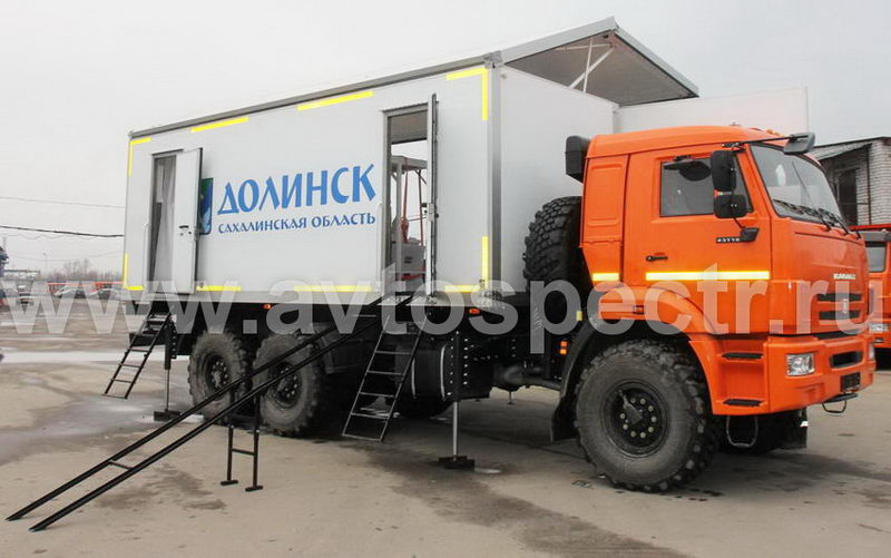 Автоклуб Камаз 43118 - Передвижной культурный центр