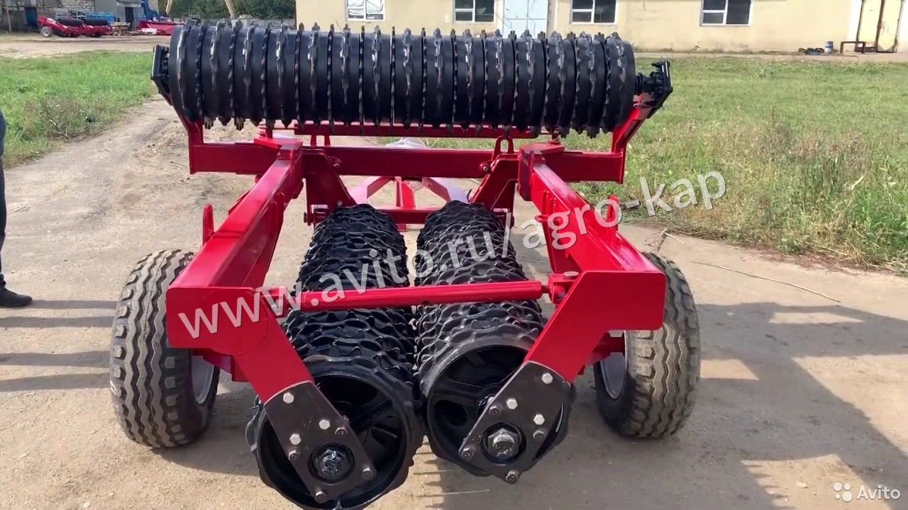 Прикатывающий каток ККЗ-9,2Н-01 кольчато-зубчатый