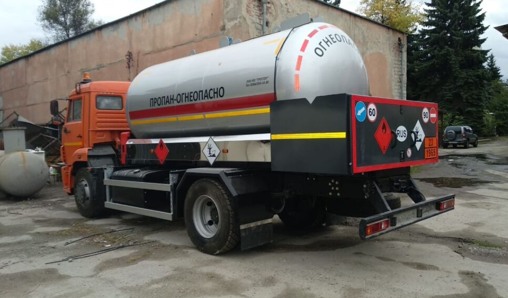 Газовоз КамАЗ 45253