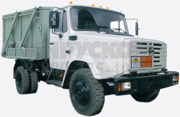 Автомобиль для опасных грузов ММЗ 45085 ОТ-20 для транспортирования радиоактивных отходов
