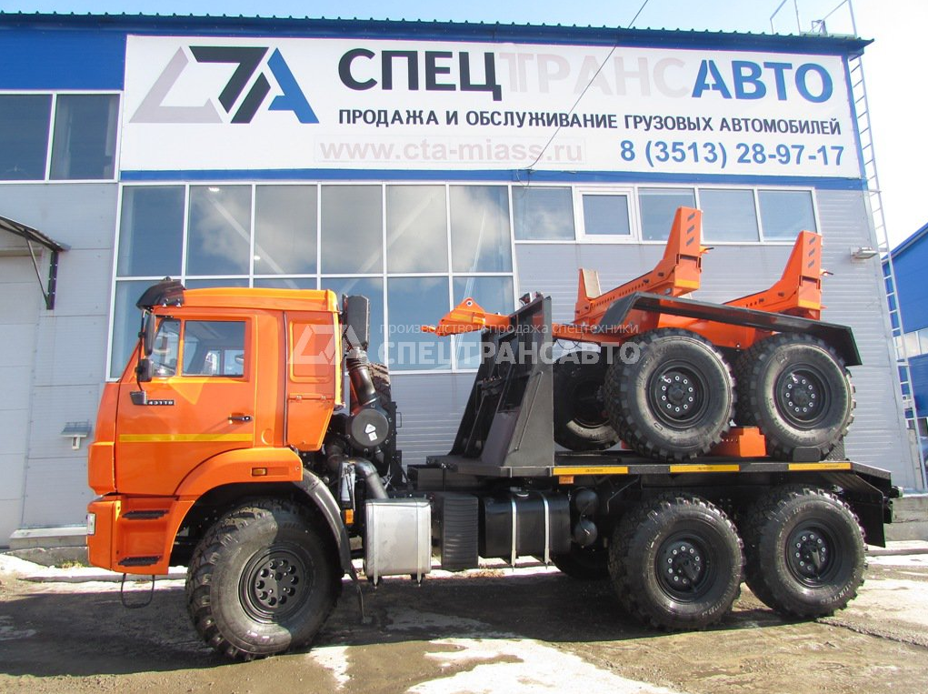 Трубовоз КамАЗ 43118-50