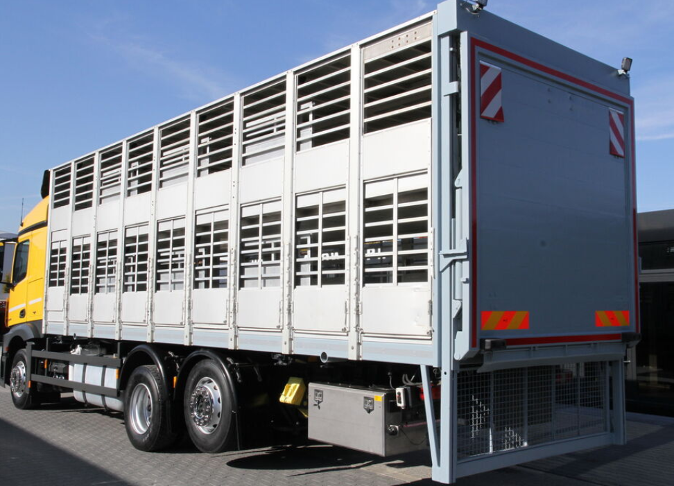 Птицевоз Mercedes-Benz ACTROS 2542 MP4 BDF LAG ALU – FOR ANIMALS TRANSPORT