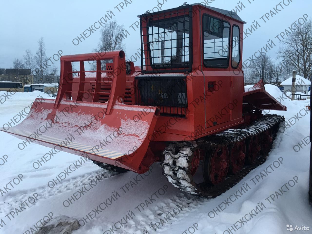 Трелёвочный трактор Онежец ТДТ-55