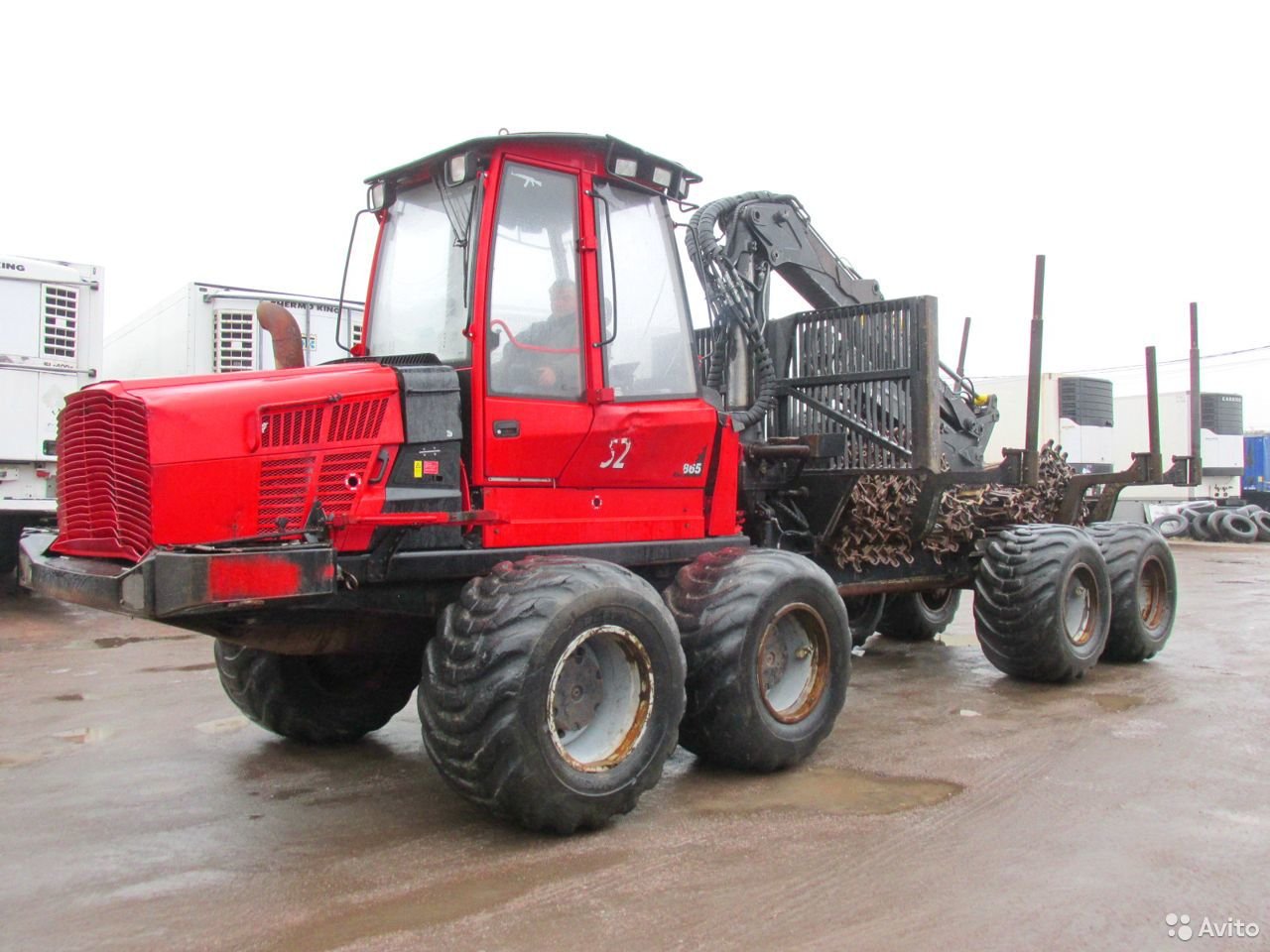Форвардер Komatsu 865 8WD