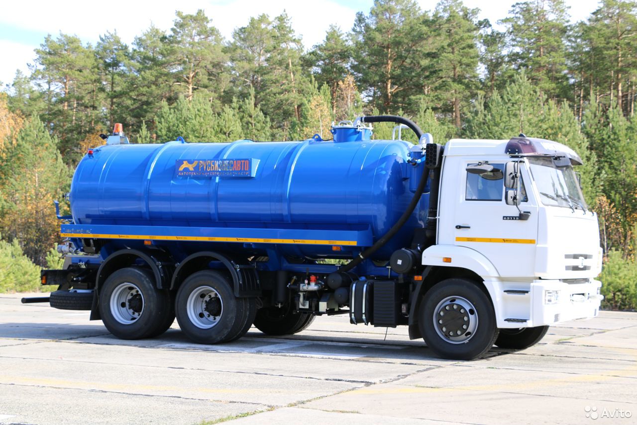 Ассенизатор КамАЗ 65115 МВ-15 (ТЛ-740)