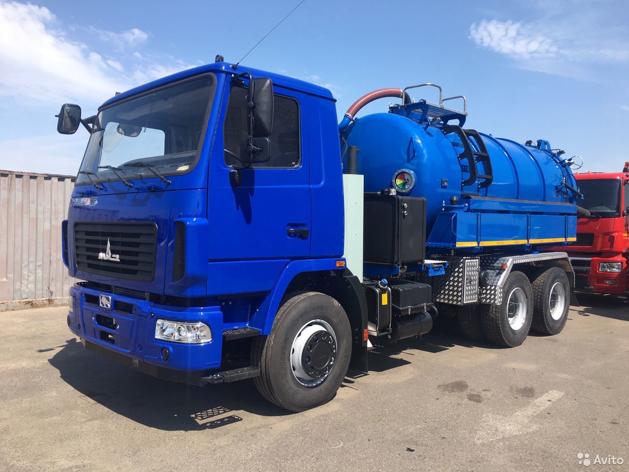 Ассенизатор МАЗ 631226-525-042 МВС-14 (PNR124)