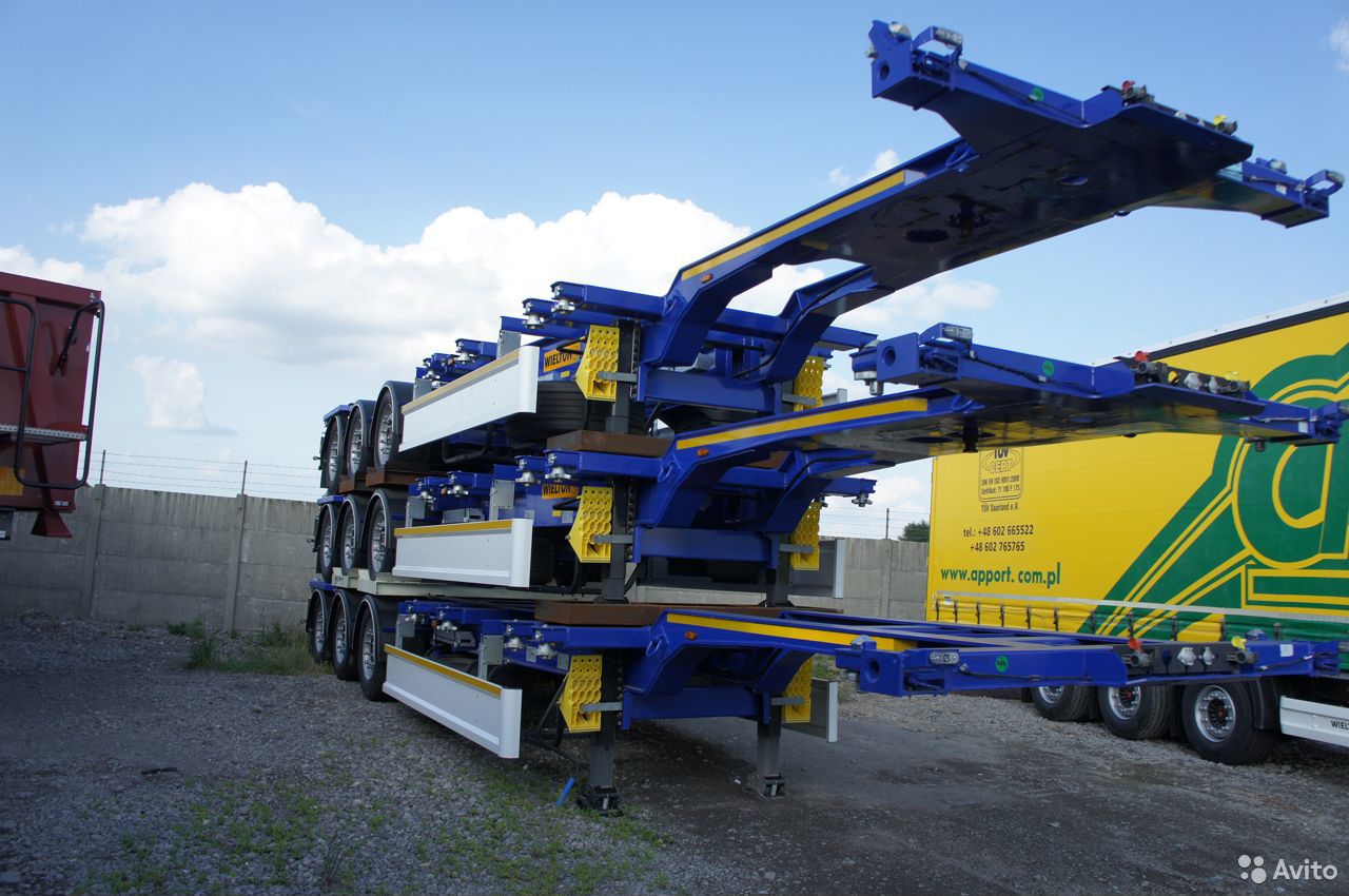 Полуприцеп контейнеровоз Wielton NS-3
