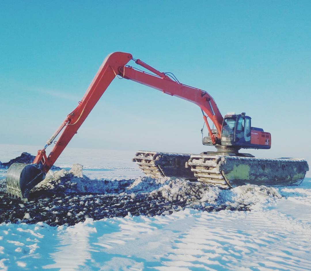 Понтонное шасси ГК Спецавто
