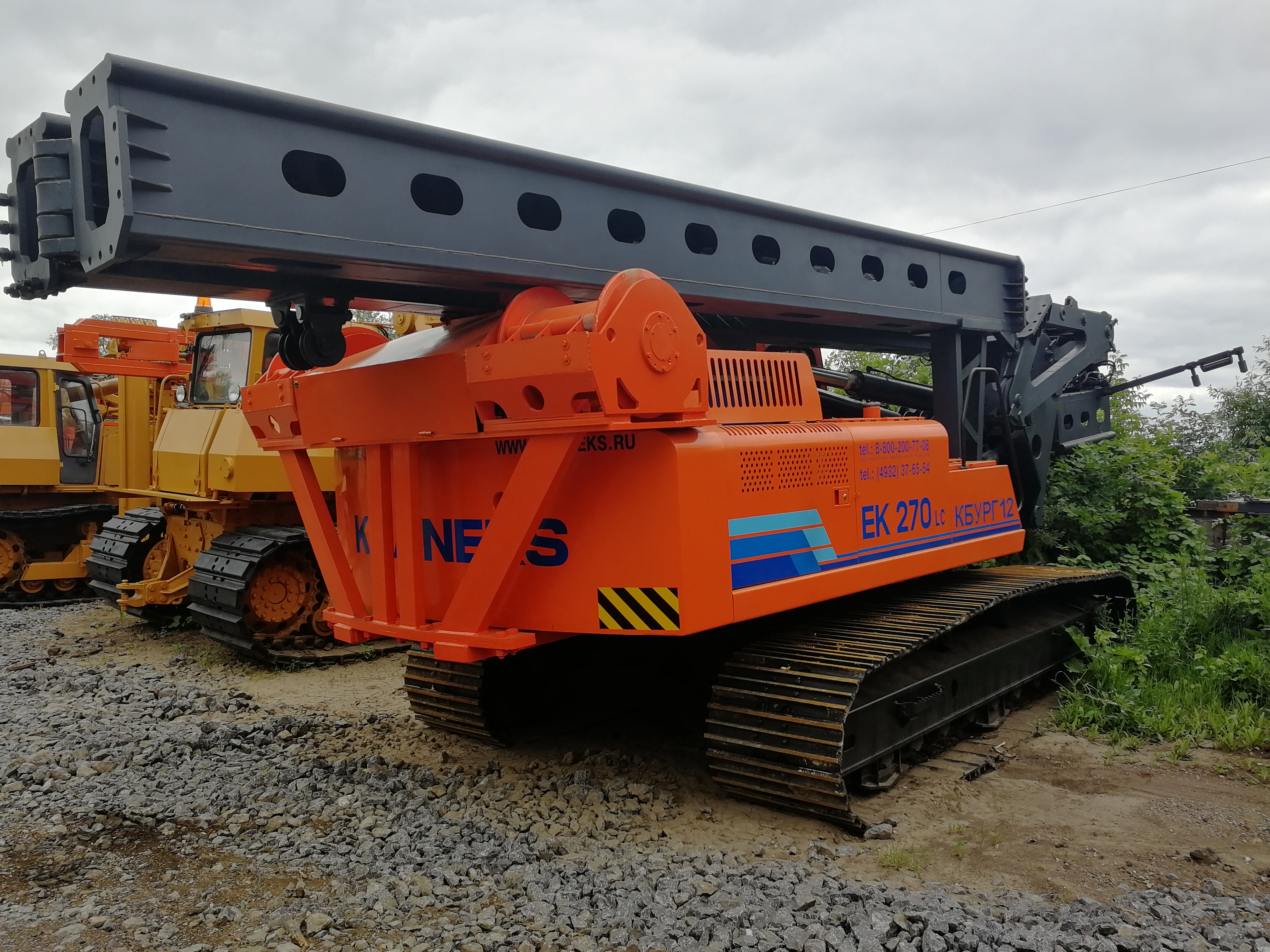 Сваебойная установка (копер) Кранэкс ЕК-270LC2020