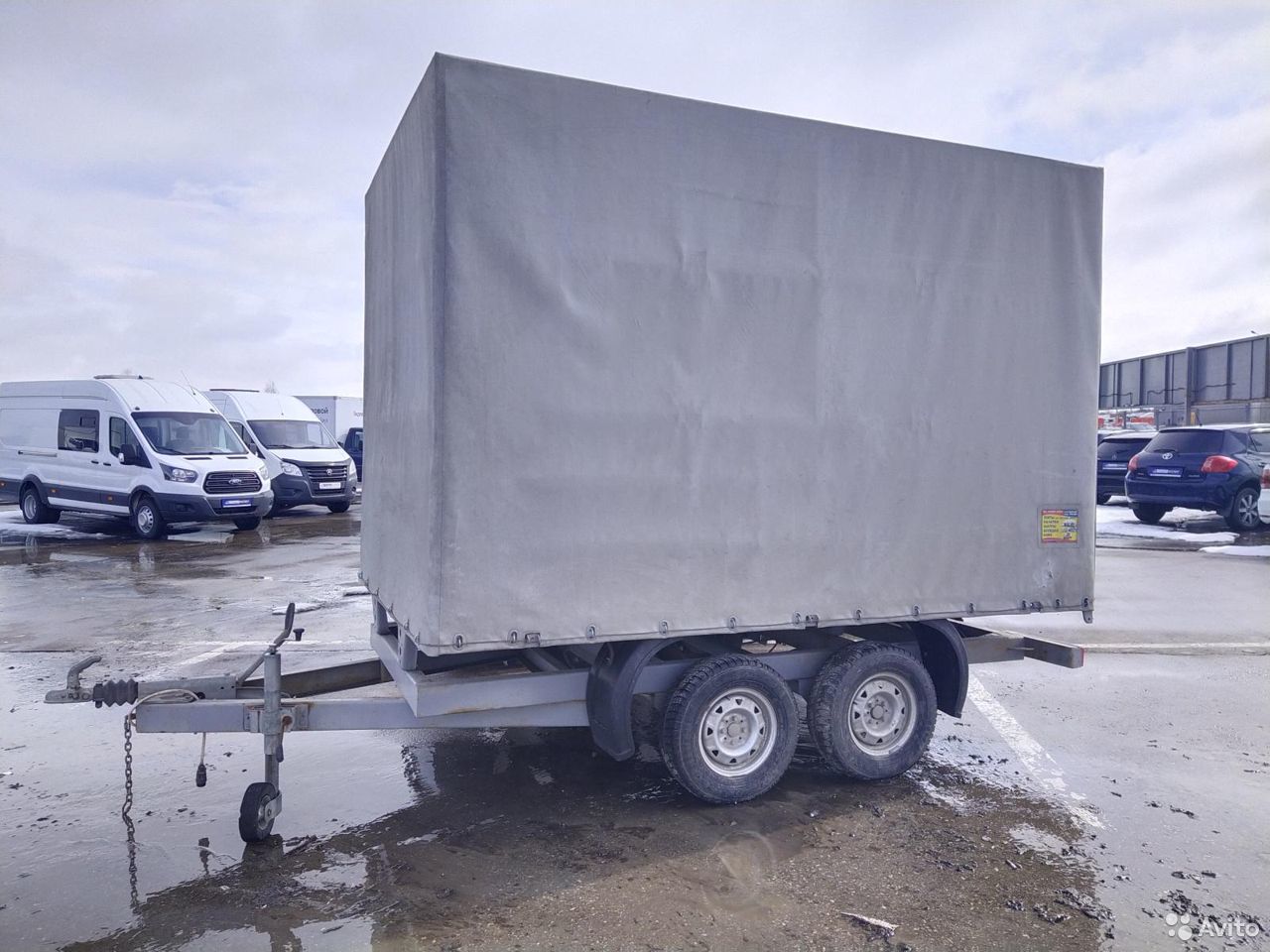 Легковой прицеп с тентом Автомаш 816264