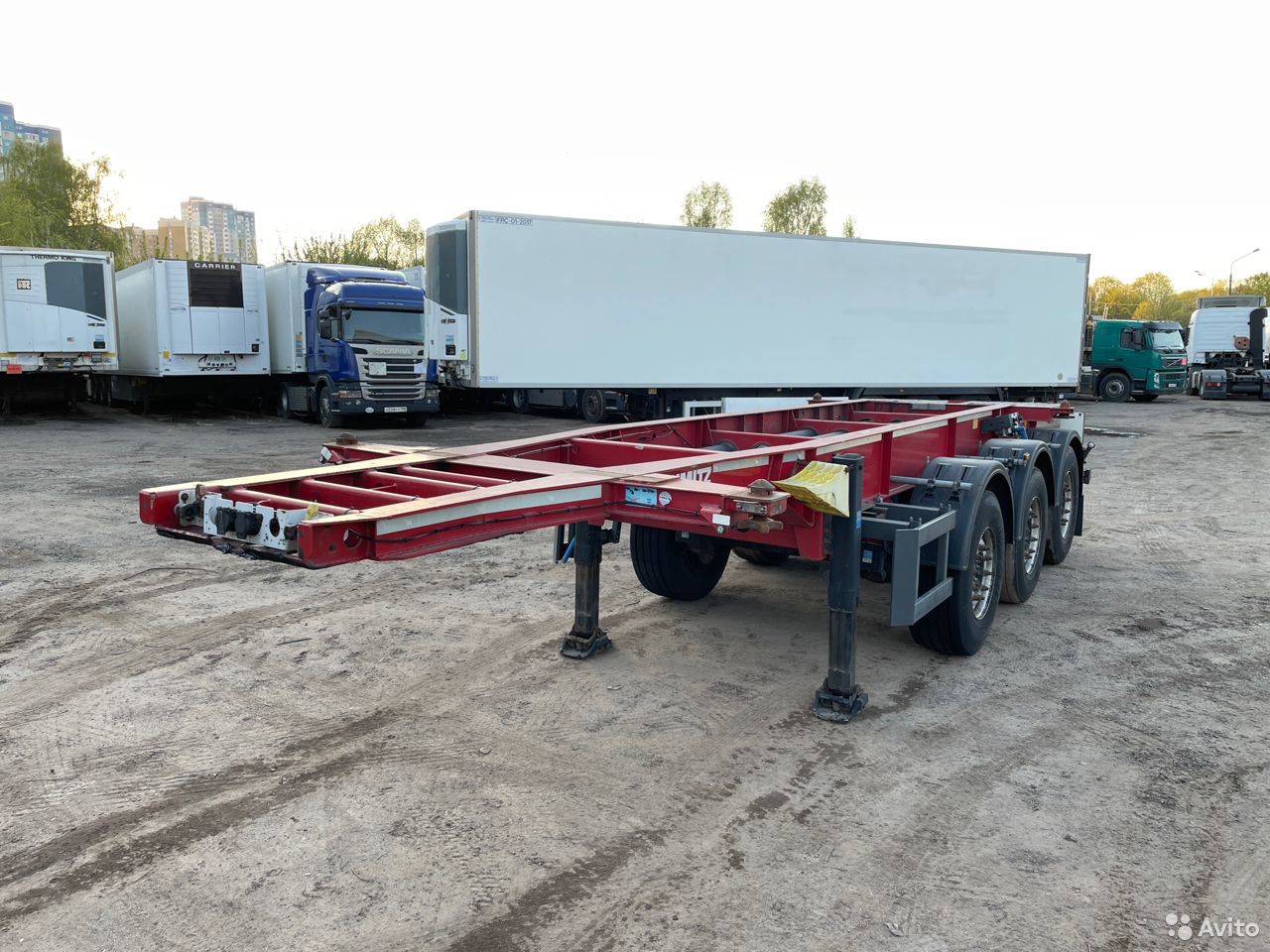 Полуприцеп контейнеровоз Schmitz Cargobull SCF