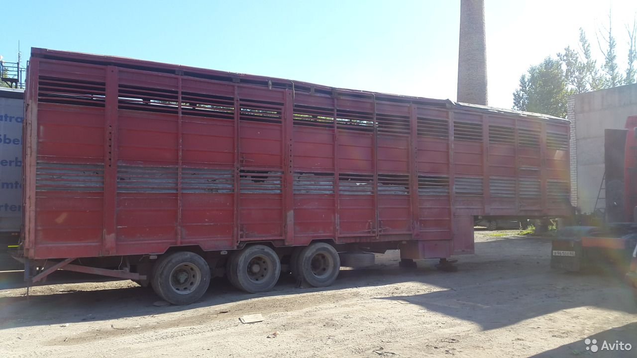Полуприцеп скотовоз