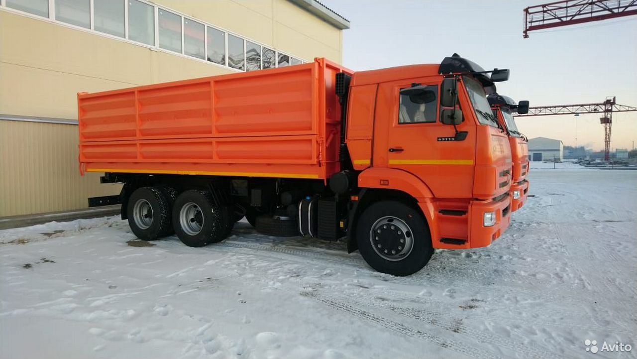 Зерновоз КамАЗ 65115
