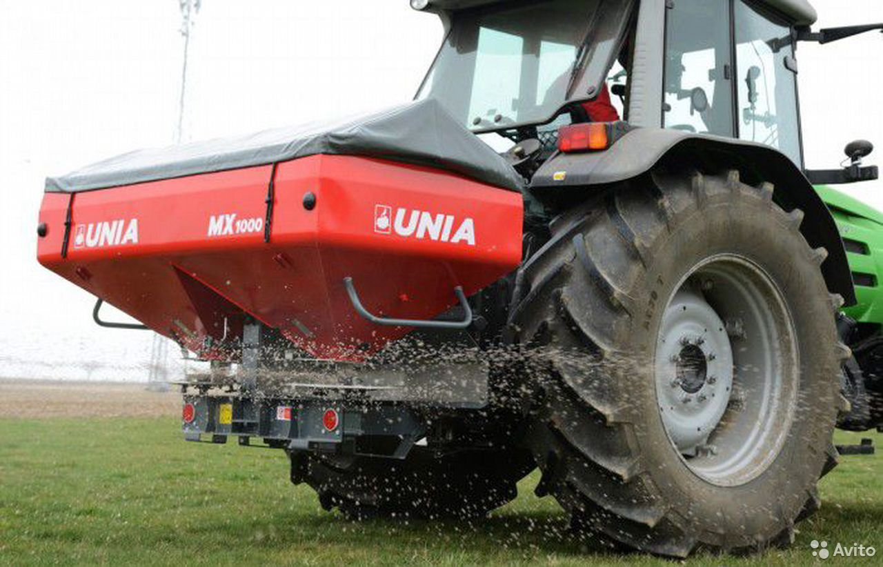 Разбрасыватель удобрений Unia MX 1000 SRS