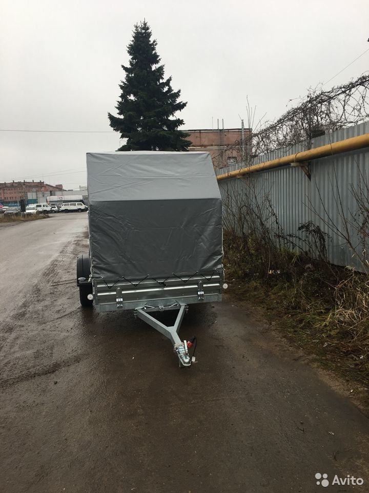 Легковой прицеп с тентом МЗСА 817711.012