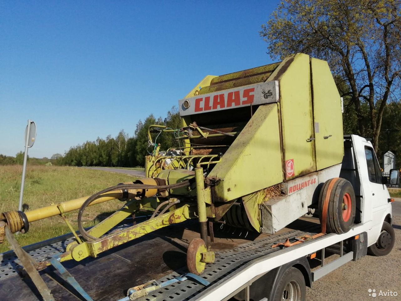 Пресс-подборщик Claas Rollant 44