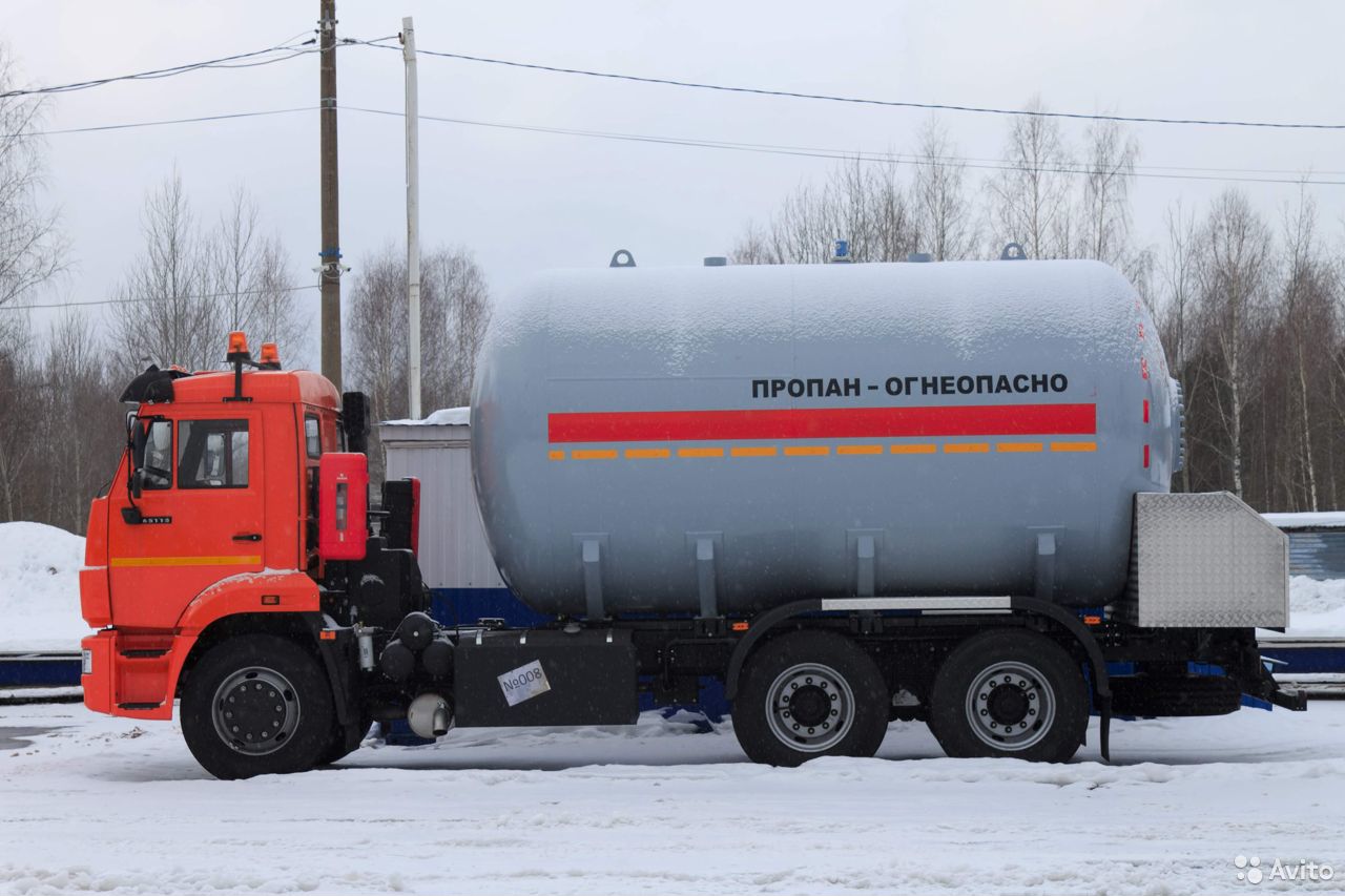 Газовоз КамАЗ АЦТ-20