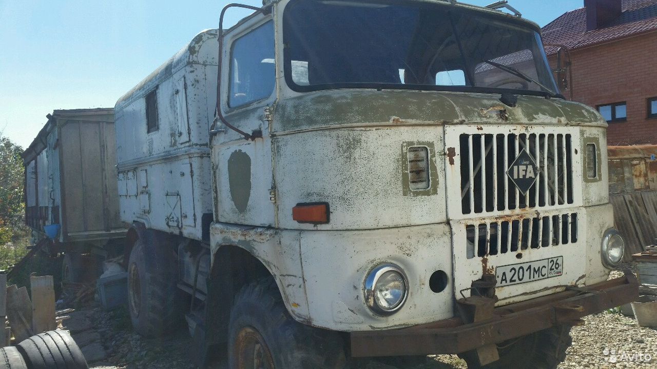 Колесный вездеход IFА W50LА