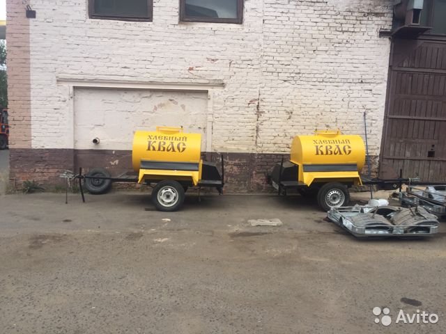 Легковой прицеп-цистерна Квас 450 л.