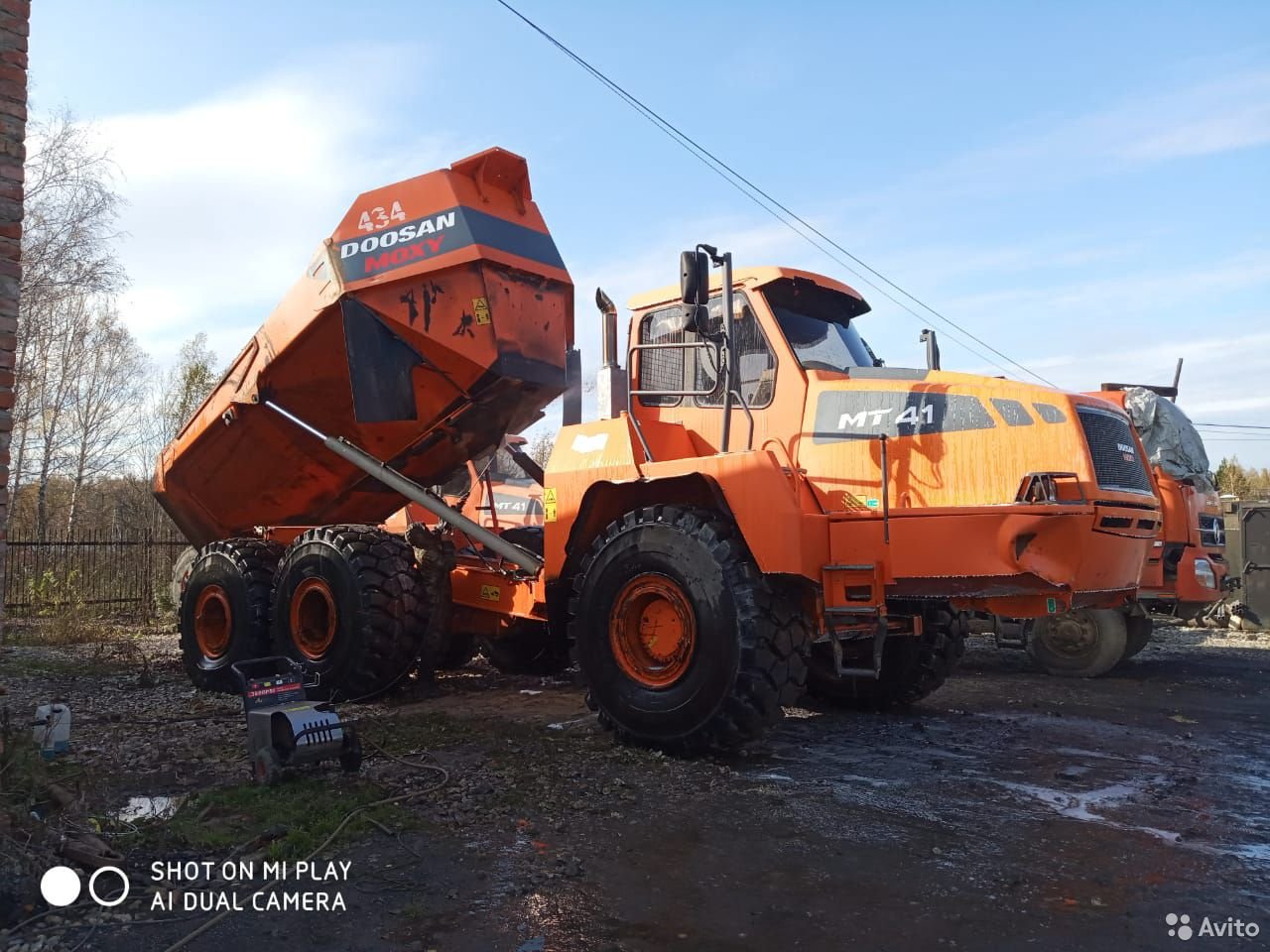 Сочлененный самосвал Doosan Moxy MT41