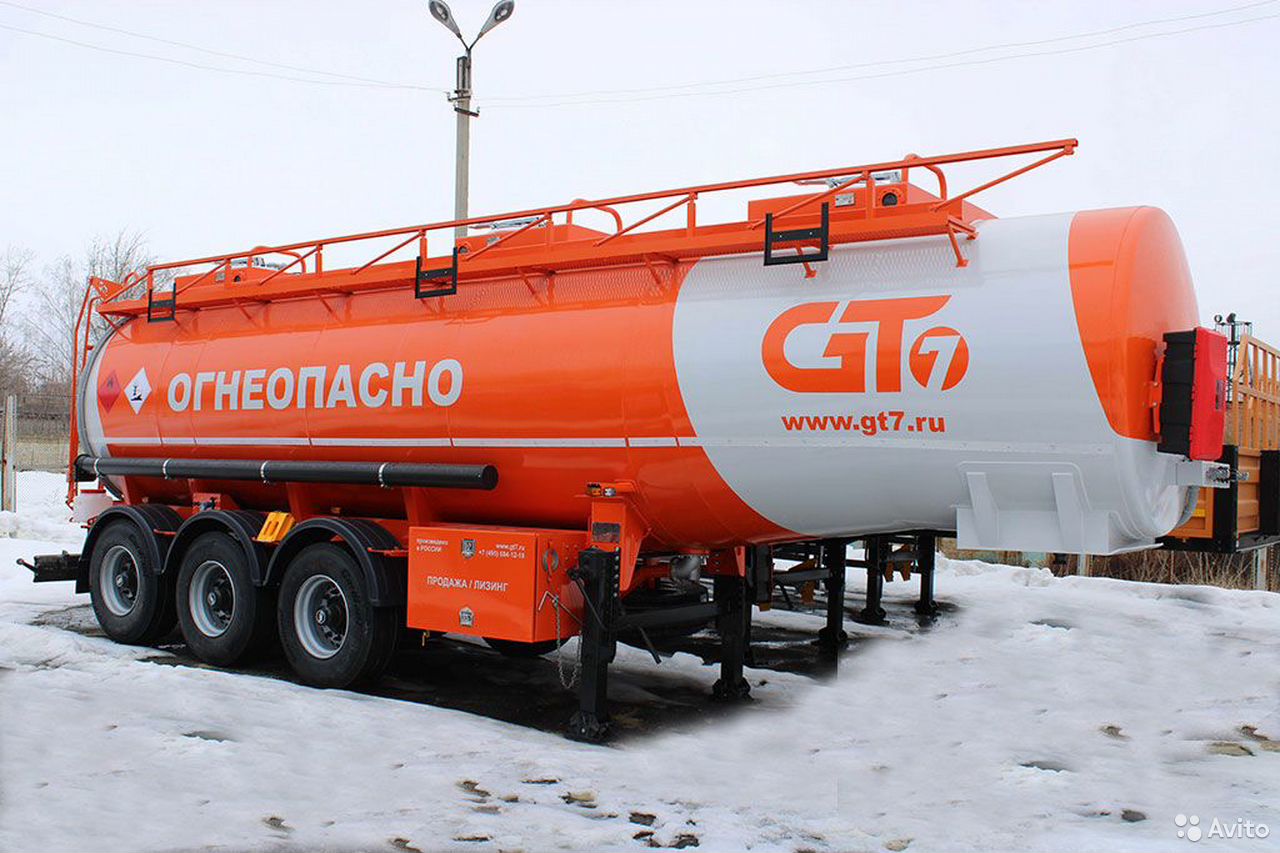 Полуприцеп бензовоз GT7 28 м3