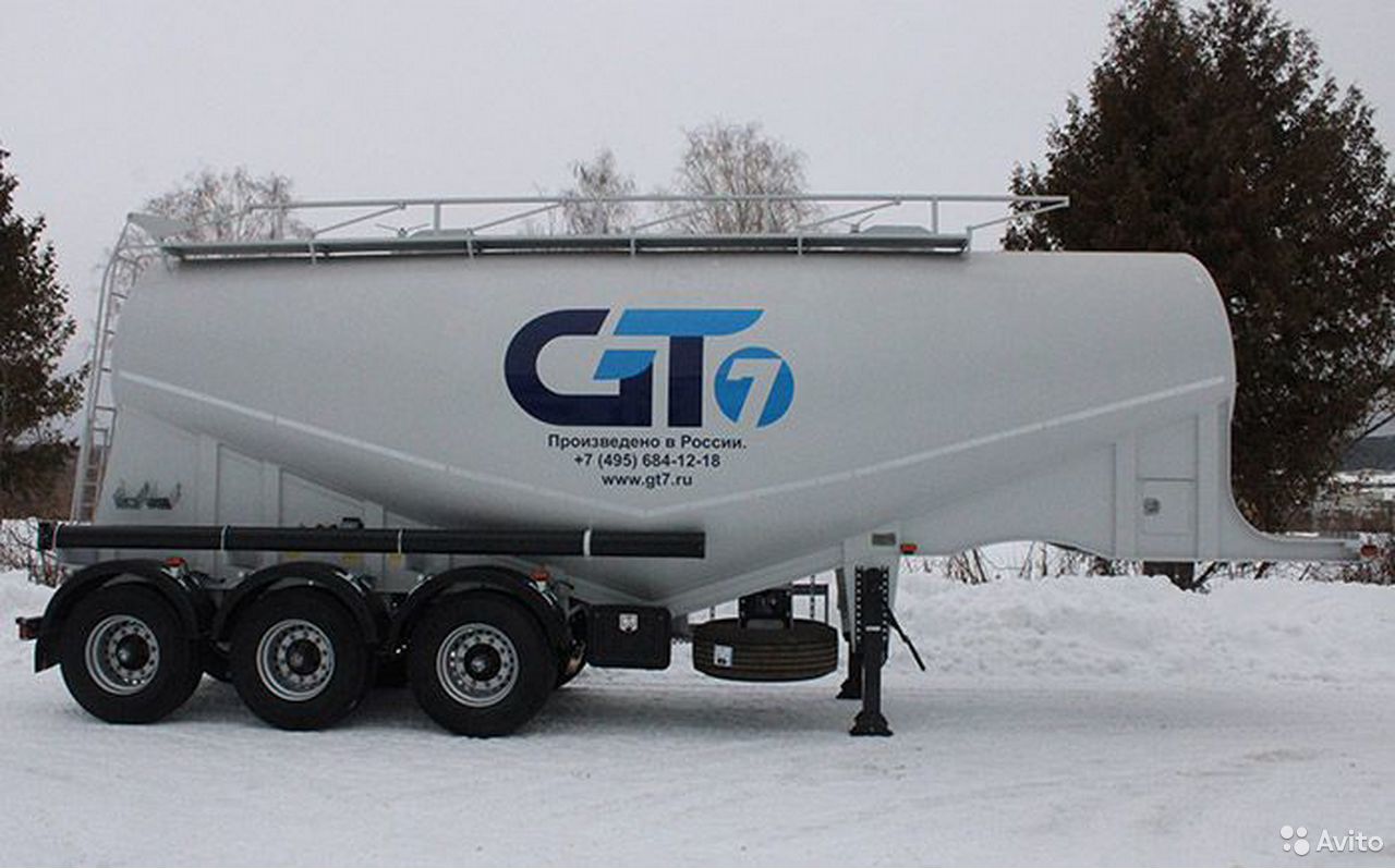 Полуприцеп цементовоз GT7 V-34