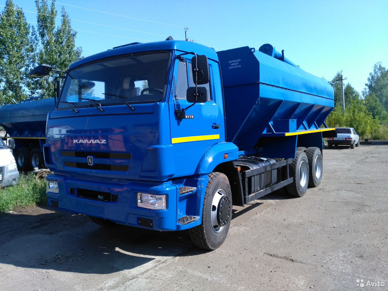 Кормовоз ЗСК-20 на шасси КамАЗ 65115