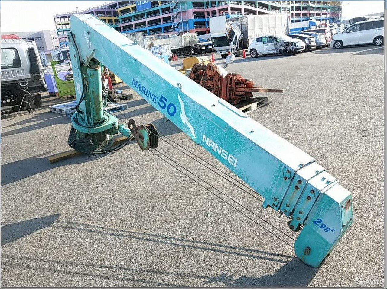 Кран-манипулятор Nansei PC504 Marine