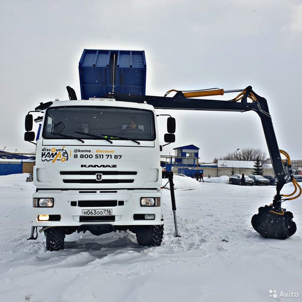 Металловоз (ломовоз) КамАЗ 6522