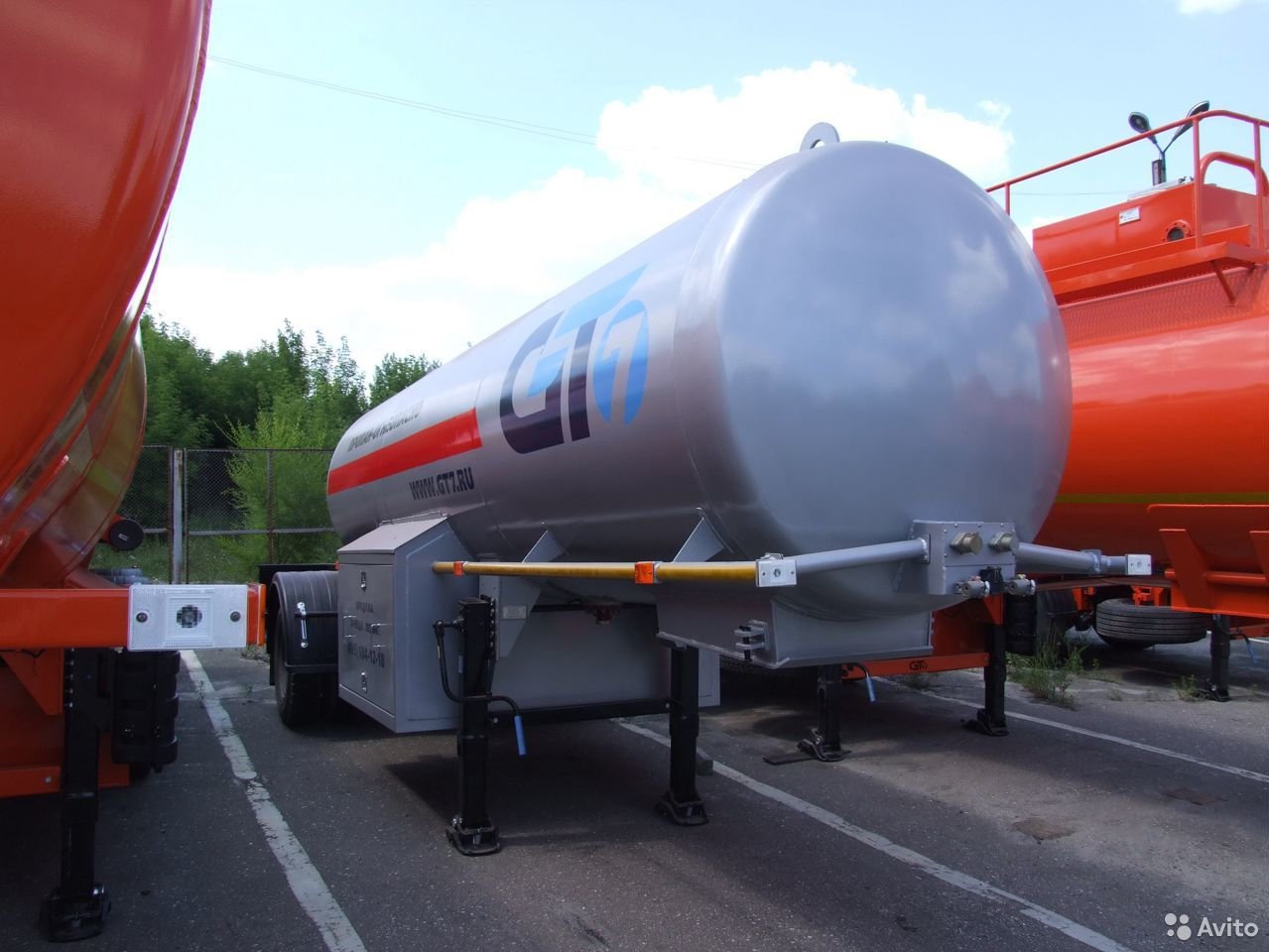 Полуприцеп газовоз GT7 ппцт-12-885М