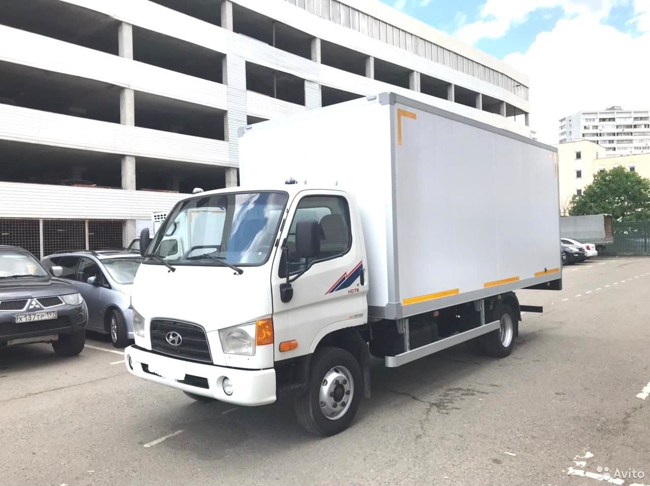 Изотермический фургон Hyundai HD78