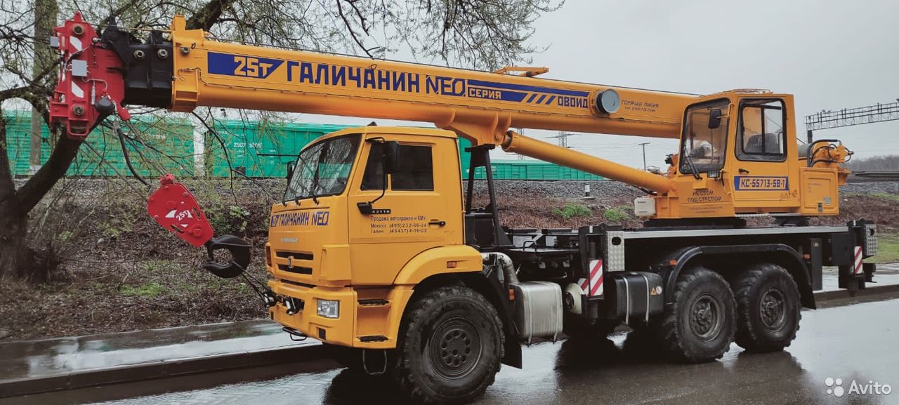 Автокран Галичанин КС-55713-5В NEO на шасси КамАЗ 43118