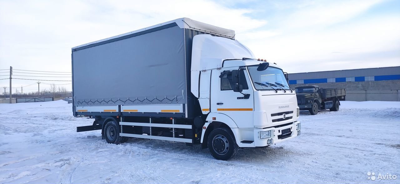 Тентованный грузовик КамАЗ 4308