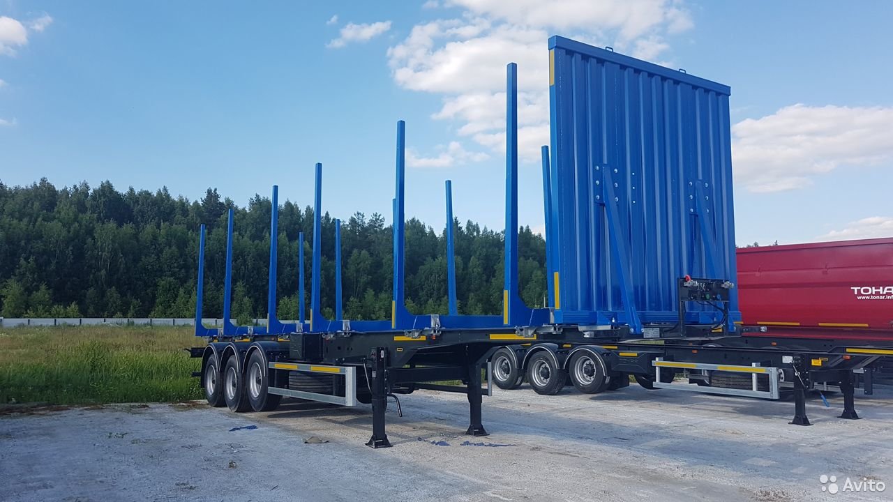 Полуприцеп сортиментовоз Тонар 9445
