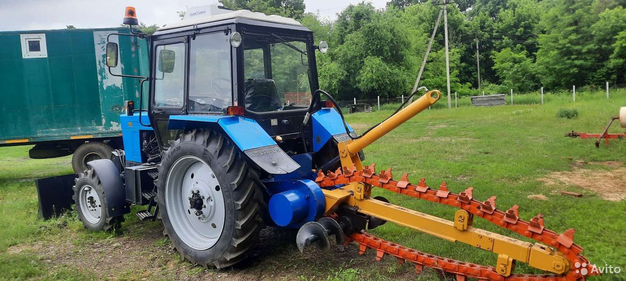Траншеекопатель МТЗ Беларус ЭТЦ-165