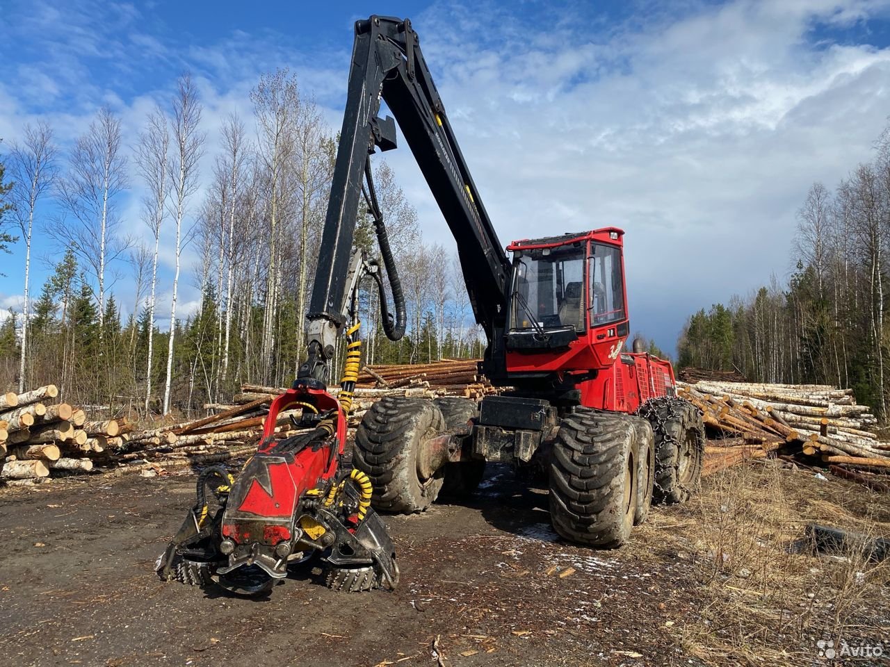 Форвардер Komatsu